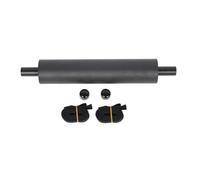 Moliuoly Eva - Tabla de surf de paddle board con asiento, pedal antideslizante de aleación de aluminio y espuma EVA, accesorio portátil para kayak y SUP, color negro