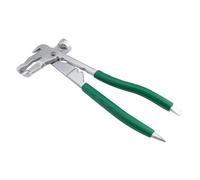 Moliuoly Herramienta de coche para el taller: alicates de balanceo de ruedas, longitud total 245 mm, extracción de tapacubos, color verde