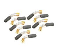 Moliuoly Juego de 10 escobillas de carbón de alta calidad para motores eléctricos y motocicletas, 20 x 7 x 6 mm