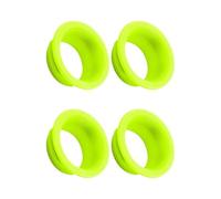 Moliuoly Juego de 4 alicates de freno de colores para Shimano MT5/MT7 de 4 pistones, cubiertas de plástico ligeras para personalizar la bicicleta en rojo, azul, verde, amarillo, naranja