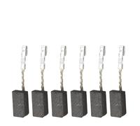 Moliuoly Juego de 6 escobillas de carbón duraderas para amoladora angular Metabo WQ 1400, WQ 1000 y WQ