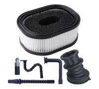 Moliuoly Kit completo de manguera de combustible y filtro de aire para MS660, MS650, 066, 065, 064 y G660 - Incluye filtro de aire, tubo de combustible, filtro de aceite, colector de admisión y