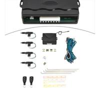 Moliuoly Kit de cierre centralizado de 12 V con mando a distancia para sistema de puerta sin llave, apto para la mayoría de vehículos de 2 y 4 puertas