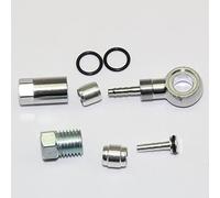 Moliuoly Kit de conexión de manguera hidráulica (unidad banjo) para bicicletas Formula R1 y RX, componente metálico para sistemas de frenado