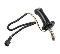 Moliuoly Mango de palanca de mando para excavadora DX225, DH225-9, DH300-9, DX150, 215, 300, 370-9C, 3 botones, fácil montaje, compatible con piezas originales, color negro