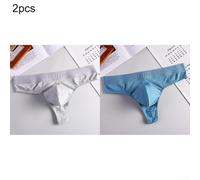Moliuoly Men's Cotton G-String Thongs 3-Pack U-Pouch | 95% cotton 5% spandex, u-shaped pouch, 3-pack value, sizes L-2XL, breathable daily wear