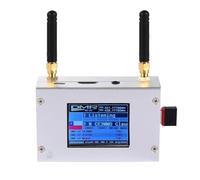 Moliuoly MMDVM - Placa de punto de acceso dúplex con pantalla a color para C4FM/DMR/DSTAR/P25, conexión Ethernet, memoria de 8 GB, carcasa de aluminio para radio aficionada, color plateado