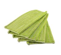 Moliuoly Pack de 5 almohadillas de microfibra lavables reutilizables para Swiffer Wet, compatibles con madera dura y mopa pulverizadora de suelo, lavable a máquina hasta 500 veces, limpieza eficaz de