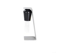 Moliuoly Para espresso wdt Tool con 10 agujas y soporte magnético, herramienta de distribución de acero inoxidable para una extracción uniforme, para accesorios barista (base plateada)