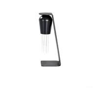 Moliuoly Para espresso wdt Tool con 10 agujas y soporte magnético, herramienta de distribución de acero inoxidable para una extracción uniforme, para accesorios barista (base negra)