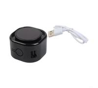Moliuoly Pulverizador de café eléctrico con tecnología antiestática, atomizador de niebla nano para granos de café, tanque de agua grande y diseño magnético para molinillo y herramienta barista, negro
