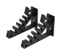 Moliuoly Soporte de arco montado en la pared con seis compartimentos para almacenamiento de flechas