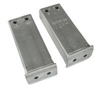 Moliuoly Soporte de refuerzo para parachoques delantero Tesla Model 3/Y 2017-2022, pieza de repuesto 1109193-00-C, ajuste preciso izquierda/derecha, fácil montaje, 2 unidades