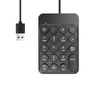 Moliuoly Teclado numérico USB portátil: teclado numérico delgado para una informática sin esfuerzo en casa