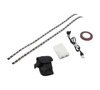 Moliuoly Tira de luces LED para scooter eléctrico, multicolor e impermeable, para Xiaomi M365/Pro/Max, fácil instalación, juego de 2 unidades