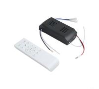 Moliuoly Ventilador de techo DC24 V, mando a distancia de 35 W, kit de receptor de 6 niveles, regulador de velocidad, temporizador 1H, 2H, 4H, luz de retorno hacia adelante, para ventiladores CC de 6