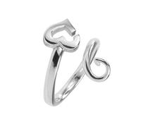 MOLKASIA Anillos de ganchillo, anillos guía de hilos, anillos ajustables para el pulgar para aficionados al tejer, prácticos soportes para dedos para tejer a mano, Metal, Sin piedras preciosas