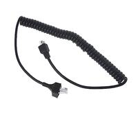 MOLKASIA Cable de micrófono RJ-45 de 8 pines a 8 pines, cable en espiral resistente para radio KMC-35 KMC-36 MC-59