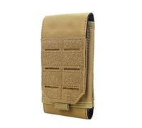 Molle - Bolsa táctica para teléfono inteligente, riñonera con ranura para tarjetas para teléfonos inteligentes de 4 a 7 pulgadas