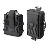 Molle - Funda for esposas con mochila táctica, bolsa for accesorios, bolsa for esposas for cinturón de trabajo, funda for esposas Asp/esposas con bisagras, accesorios Molle, bolsas de fijación for cor