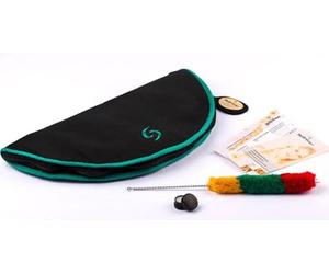 Mollenhauer 2406 Canta - Flauta dulce tenor barroca con doble orificio Madera de peral - Flauta tenor en C - Flauta dulce tenor Incluye Funda de algodón, limpiador de lana, tabla de grasa decorado,