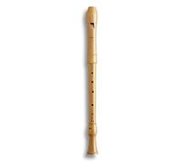 Mollenhauer 2466 Canta - Flauta dulce tenor Alemán con (doble orificio, madera de peral - Flauta dulce tenor con funda, limpiador de lana, tabla de grasa decorado, mango y cuidado instrucciones