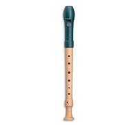 Mollenhauer FIPPLE Dege - Flauta dulce soprano en C, Instrumentos Musicales, color azul lago, plástico/arce, agujero único alemán