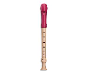Mollenhauer FIPPLE Tere - Flauta dulce soprano en C, Instrumento Musical, color morado