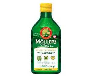 Mollers Aceite Hígado de Bacalao Aroma Limón 250ml