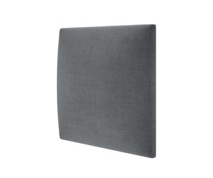 MOLLIS Panel de Tapicería, Panel de Pared Cuadrado y Decorativo, Adecuado como Cabecero de Cama o Protección contra Impactos, Reduce el Sonido y Mejora la Acústica, de Espuma, 30 x 30 cm, Antracita