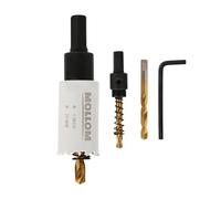 Mollom 25mm (1") Sierra bimetálica HSS M42 8% cobalto con portabrocas
