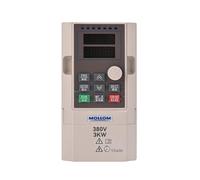 MOLLOM VFD 3KW 4HP 9A 380V Entrada Monofásica o Trifásica a Salida Trifásica 0-3000 Hz Controlador de Frecuencia Variable para Motor de Husillo CNC Control de Velocidad