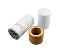 Molloparts Kit de filtro 24121212 compatible con compresor de aire de tornillo Ingersoll-Rand UP5 UP6-5 UP6-15C Separador de aceite de aire Repalce 22388045 Filtro de aire 88171913 Filtro de aceite