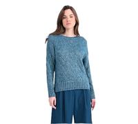 MOLLY BRACKEN Jersey de cuello redondo con hilos lamelé LA491BN, azul claro, L