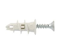 Molly m30230-xj Sting tacos auto foreuses Nylon 25 mm con tornillo, gris, Set de 30 piezas