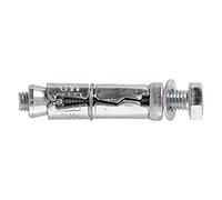 Molly M40614-XJ Anclaje de metal sólido adecuado para aplicaciones de uso intensivo en paredes sólidas, 12 mm, 4 unidades, 200 kg