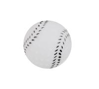 Molly & Mo Juego de juguetes masticables chirriantes para perros con formas de béisbol, fútbol americano y zapatos (béisbol)