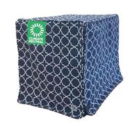 Molly Mutt Romeo & Juliet - Funda para Jaula de Perro, 100% Lona de algodón con 2 Paneles enrollables, Ideal para Jaula de Perro o Gato, Duradera, Lavable y Libre de Productos químicos nocivos, 36 x