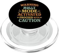 MOLLY Personalized Women's Gift Custom MOLLY PopSockets PopGrip para MagSafe