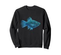 Molly Poecilia Sphenops Acuario de Agua Dulce Fishkeeper Sudadera