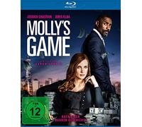 Molly's Game (Blu-ray) Chastain Jessica Elba Idris Costner Kevin Cera Michael