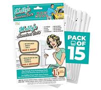 Molly's Marvelous Cloth - Paño de limpieza de microfibra sin rayas, sin pelusas, paño de pulido para vidrio, acero inoxidable, uso para cocina, baño, coches, detalles, reutilizable (15.75 x 16