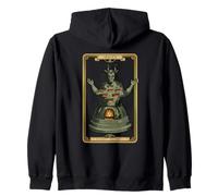Moloch Cananeo Antiguo Dios Maligno Sudadera con Capucha