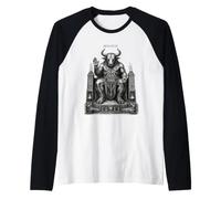 Moloch de la Llama Eterna Camiseta Manga Raglan