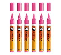 Molotow mo227208 one4all 227HS markier lápiz, 6 unidades, neonrosa