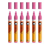 Molotow mo227237 one4all 227HS # 231 markier lápiz, 6 unidades, fuchsiarosa