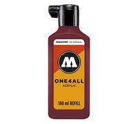 Molotow mo692086 Refill one4all, recarga para marcador permanente 180 ml, 1 pieza, burgundrot