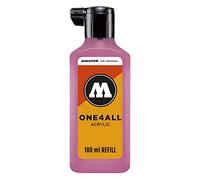 Molotow mo692200 Refill one4all, recarga para marcador permanente 180 ml, 1 pieza, neonrosa