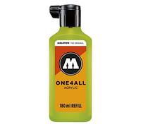 Molotow MO692221 ONE4ALL - Tinta de recambio para marcador permanente (180 ml, 1 unidad), color gris