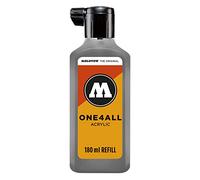Molotow mo692238 Refill one4all, recarga para marcador permanente 180 ml 1 pieza azul grisáceo oscuro